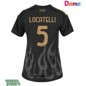 Juventus Manuel Locatelli #5 Replika Tredjetrøje Dame 2026-27 Kortærmet